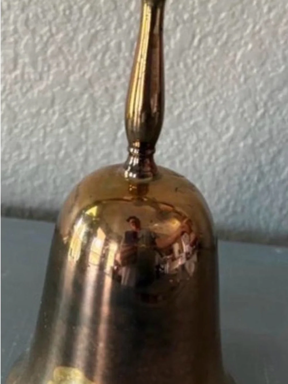 Brass Hand Bell - Classic Gold Finish